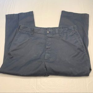 Topps FR Flame Resistant Blue Flat Front Work Pants Measures Men’s 40x28